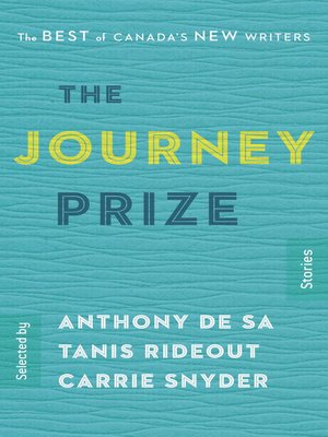 cover image of The Journey Prize Stories 27